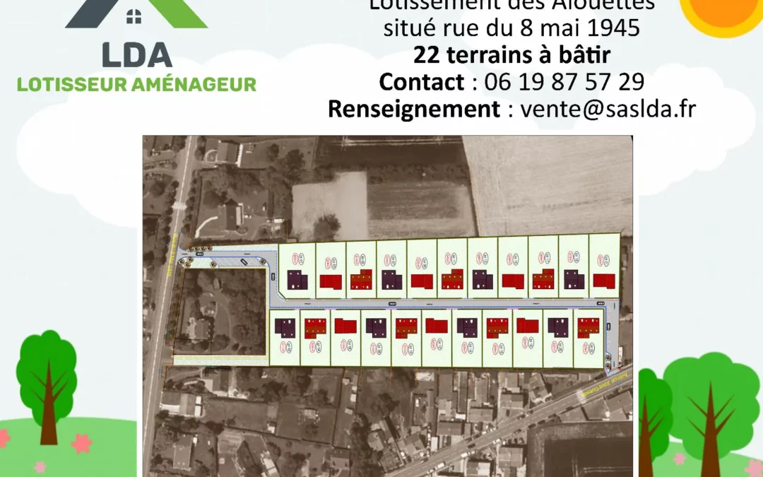 Projet lotissement Saint Hilaire Lez Cambrai